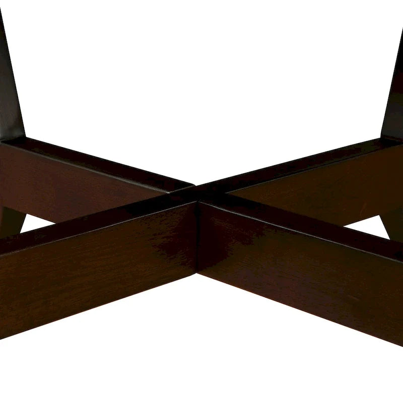 Runde Couchtische aus Holz im Mid-Century-Farmhouse-Stil
