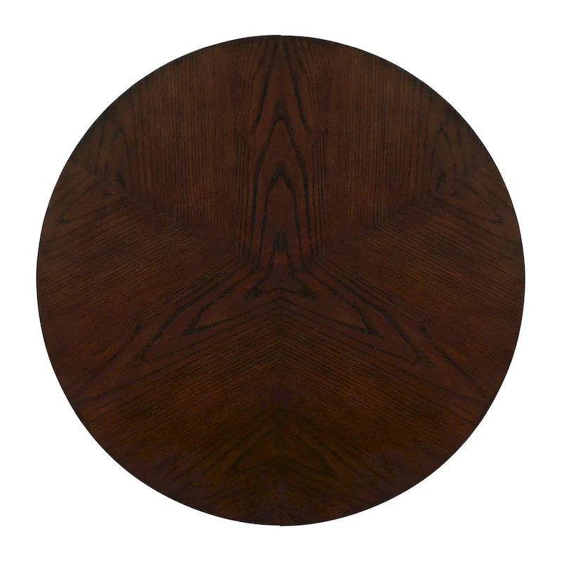 Runde Couchtische aus Holz im Mid-Century-Farmhouse-Stil