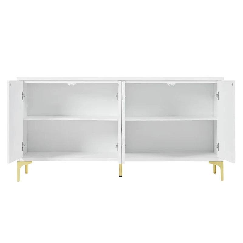 Creative Carved 4-Door Sideboard