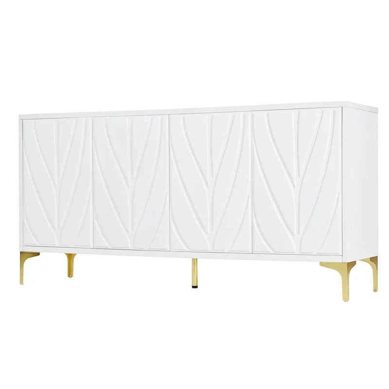 Creative Carved 4-Door Sideboard