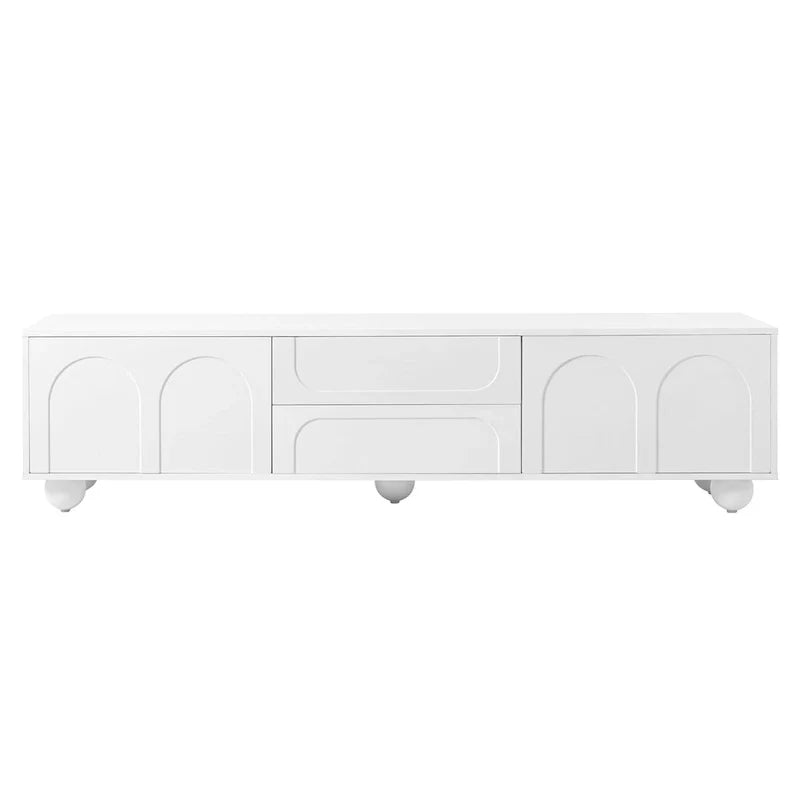 Mueble de TV moderno con almacenaje para sala de estar o dormitorio
