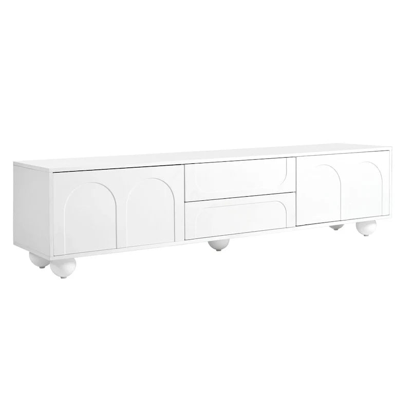 Mueble de TV moderno con almacenaje para sala de estar o dormitorio