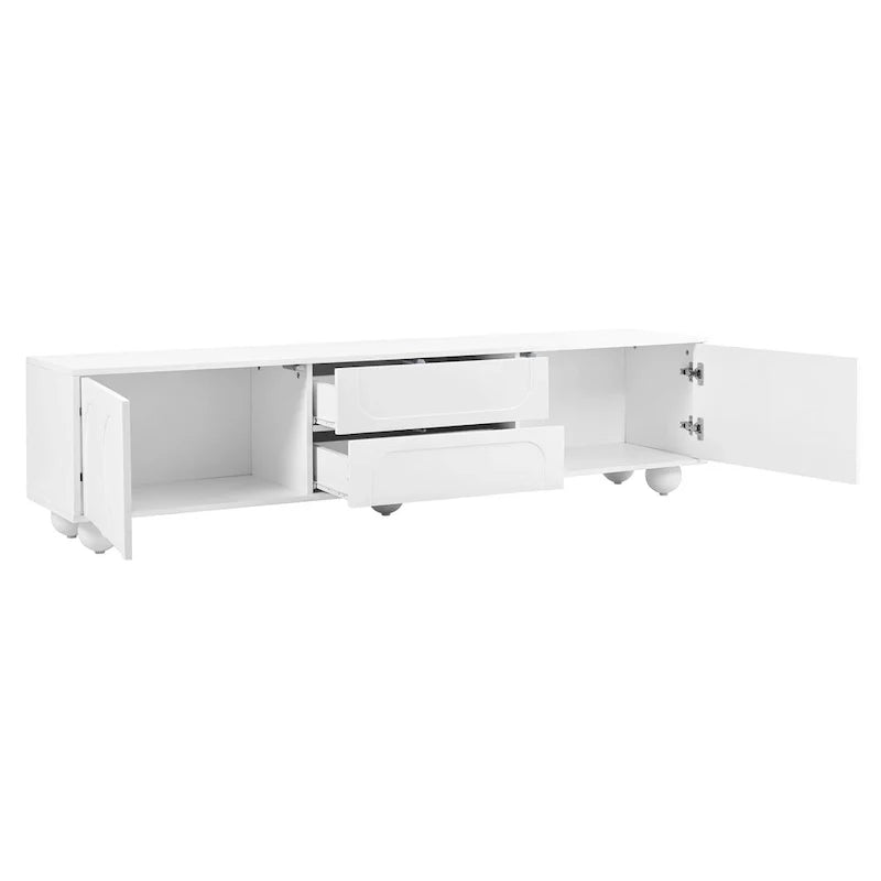 Mueble de TV moderno con almacenaje para sala de estar o dormitorio