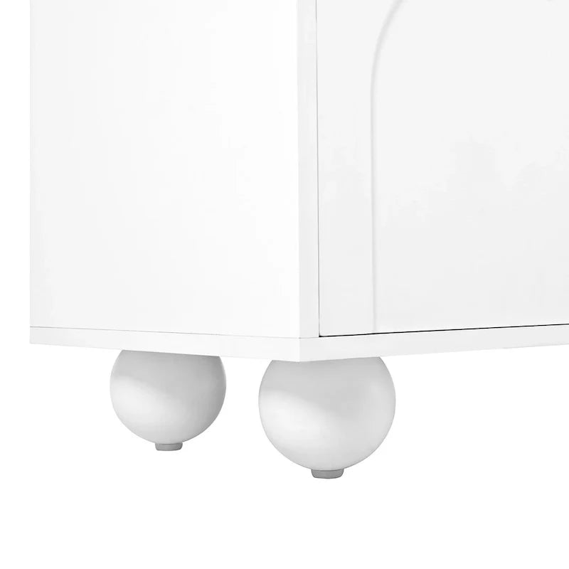 Mueble de TV moderno con almacenaje para sala de estar o dormitorio