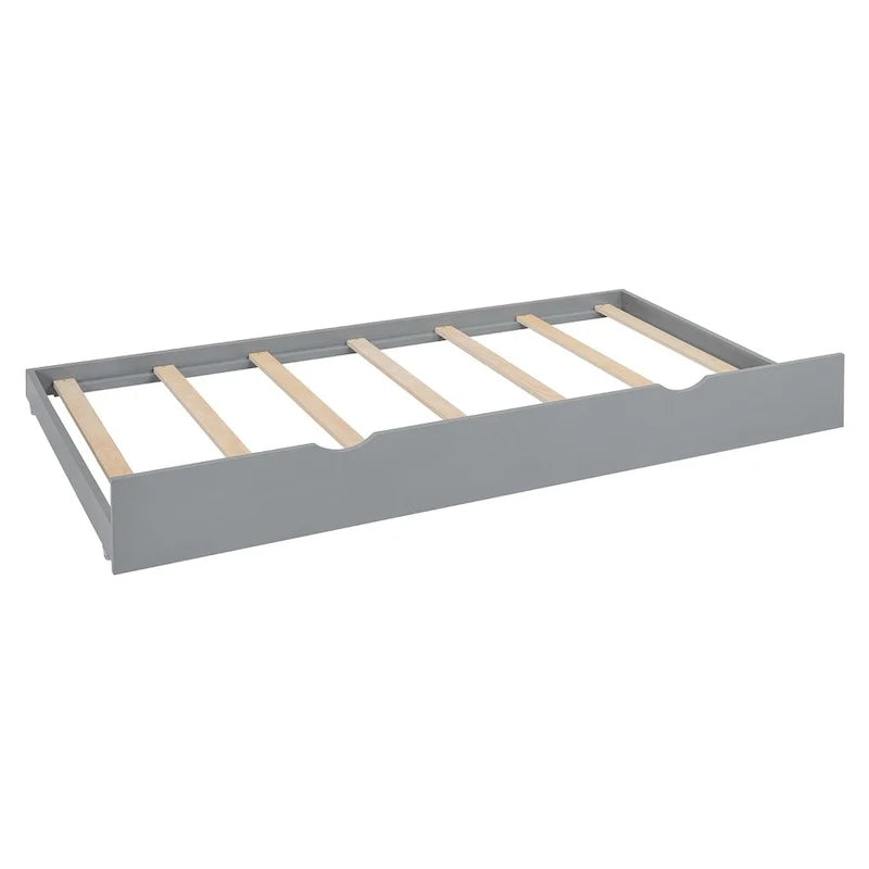 Kompaktes Schlafzimmer-Tagesbett mit Regal