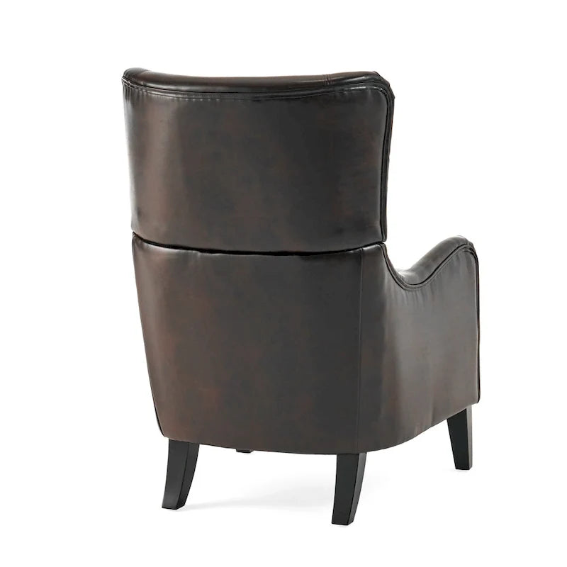 Fauteuil d’appoint à dossier