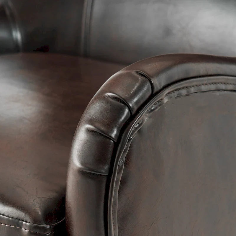 Fauteuil d’appoint à dossier