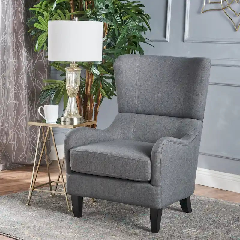 Fauteuil d’appoint à dossier