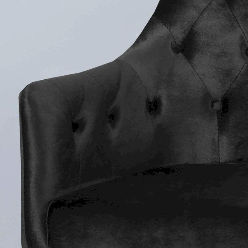 Moderner glamouröser Sessel mit Knopfheftung