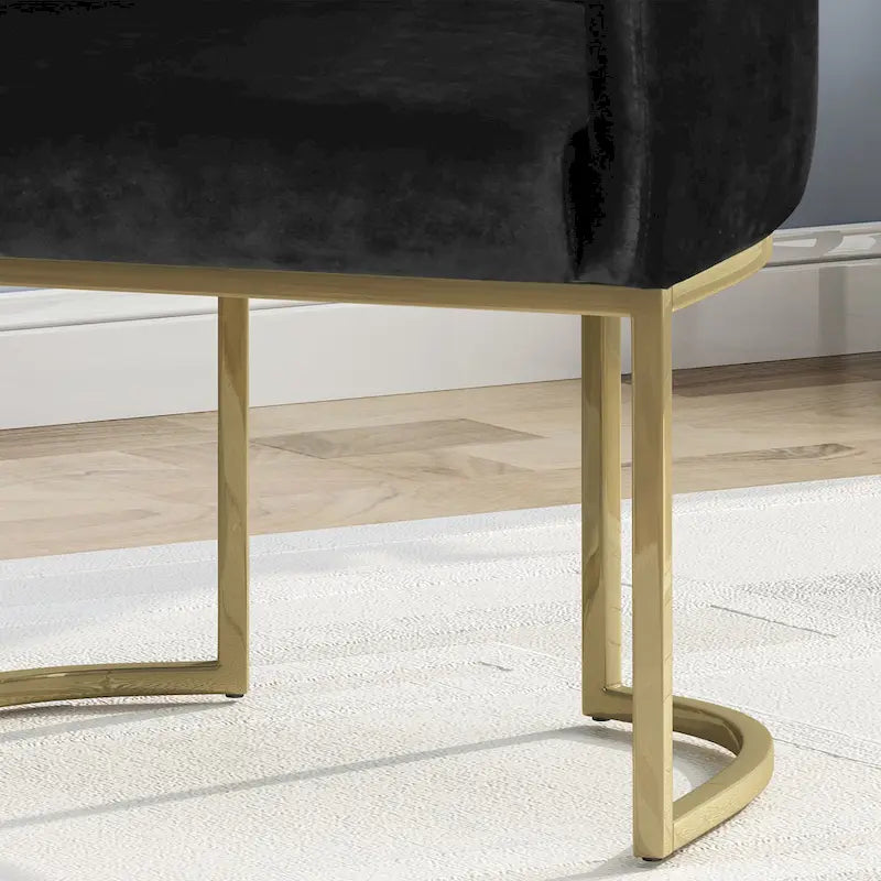 Moderner glamouröser Sessel mit Knopfheftung