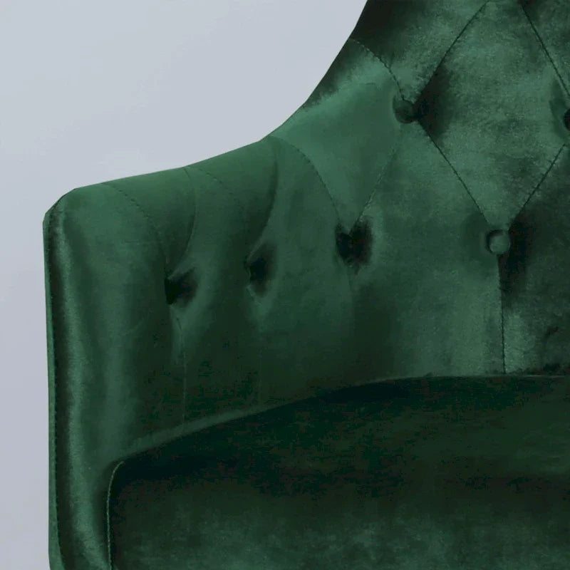 Moderner glamouröser Sessel mit Knopfheftung