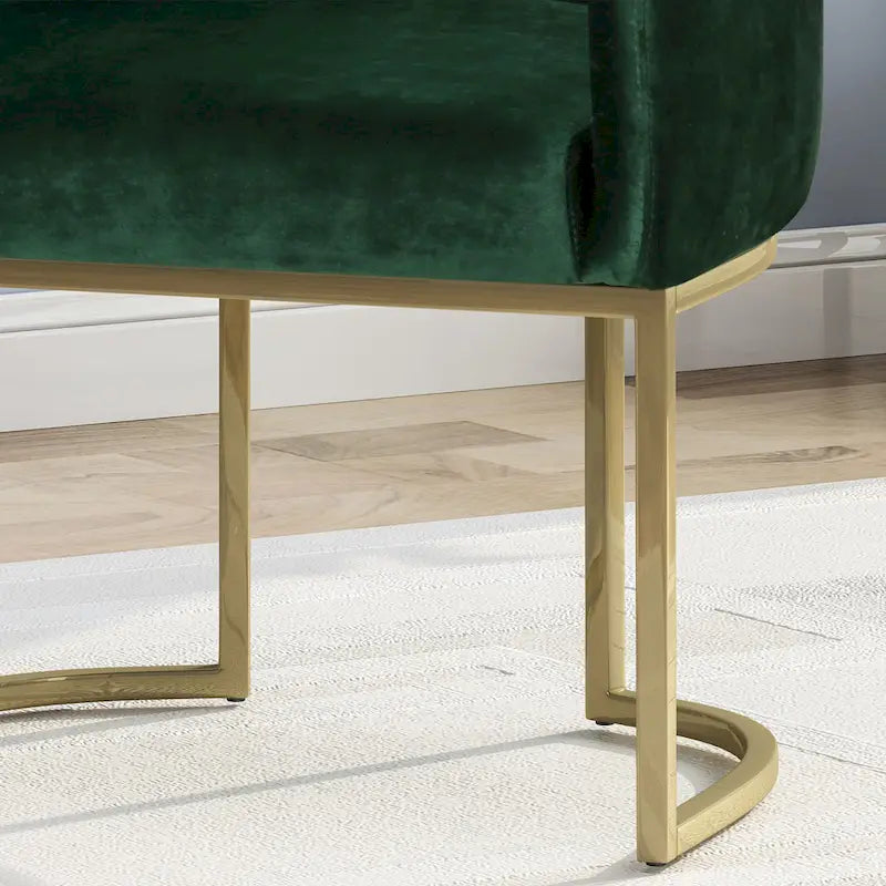 Moderner glamouröser Sessel mit Knopfheftung