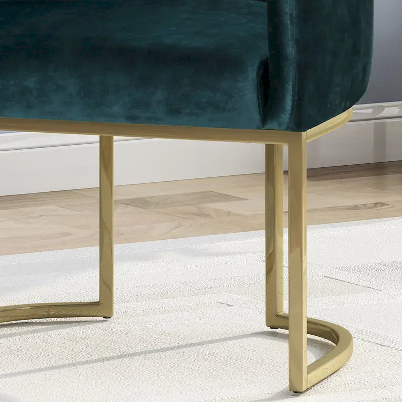 Moderner glamouröser Sessel mit Knopfheftung