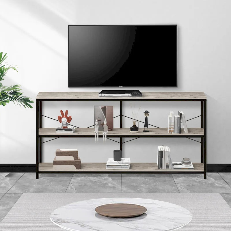 Mesa consola estrecha y larga para sofá y recibidor