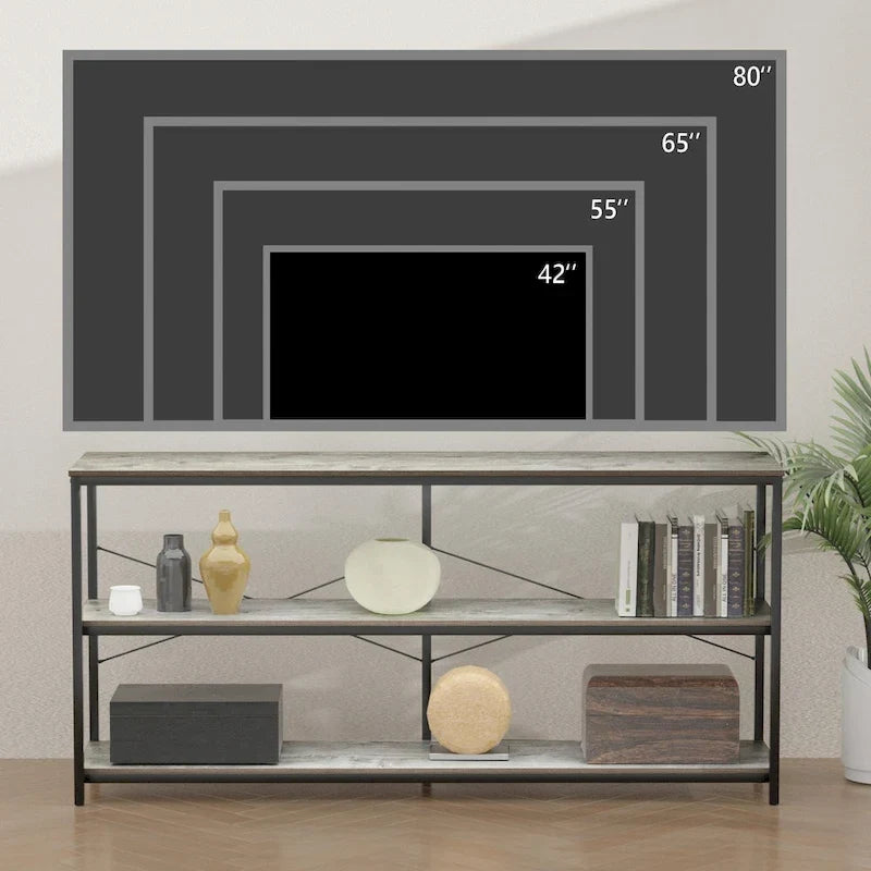 Mesa consola estrecha y larga para sofá y recibidor