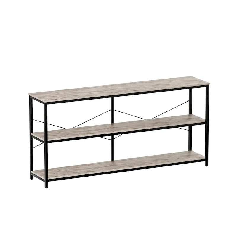 Mesa consola estrecha y larga para sofá y recibidor