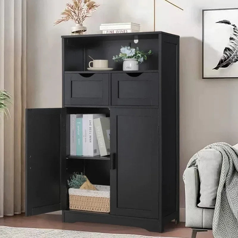 Floor Storage Cabinet with 2 Doors