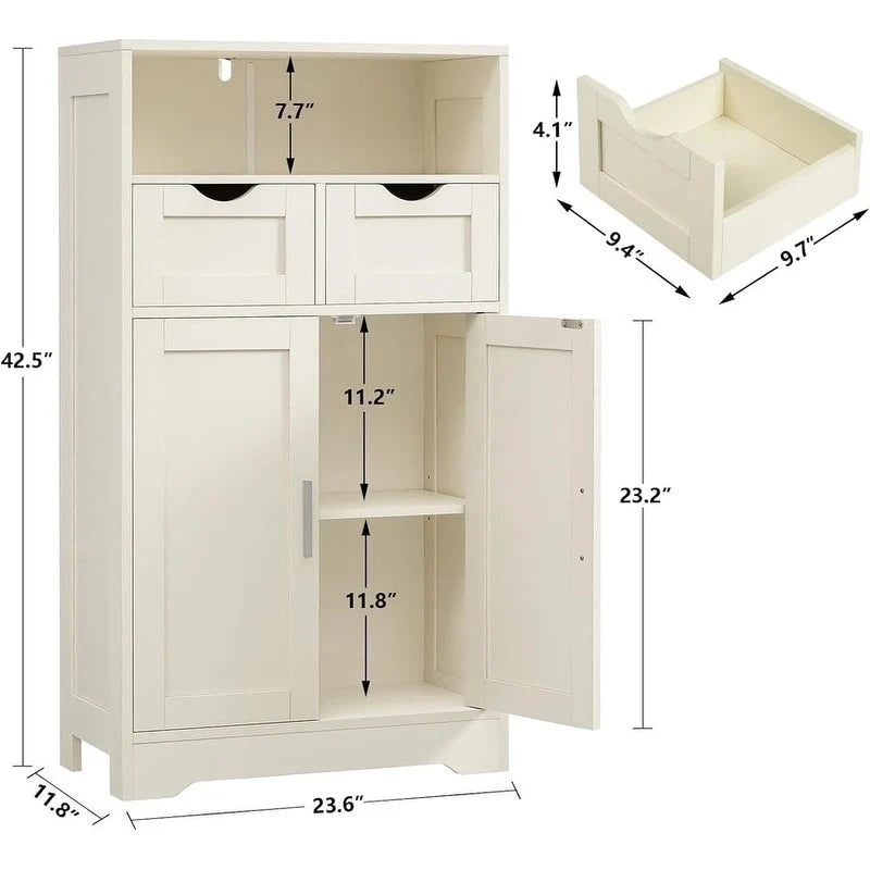 Bodenschrank mit 2 Türen