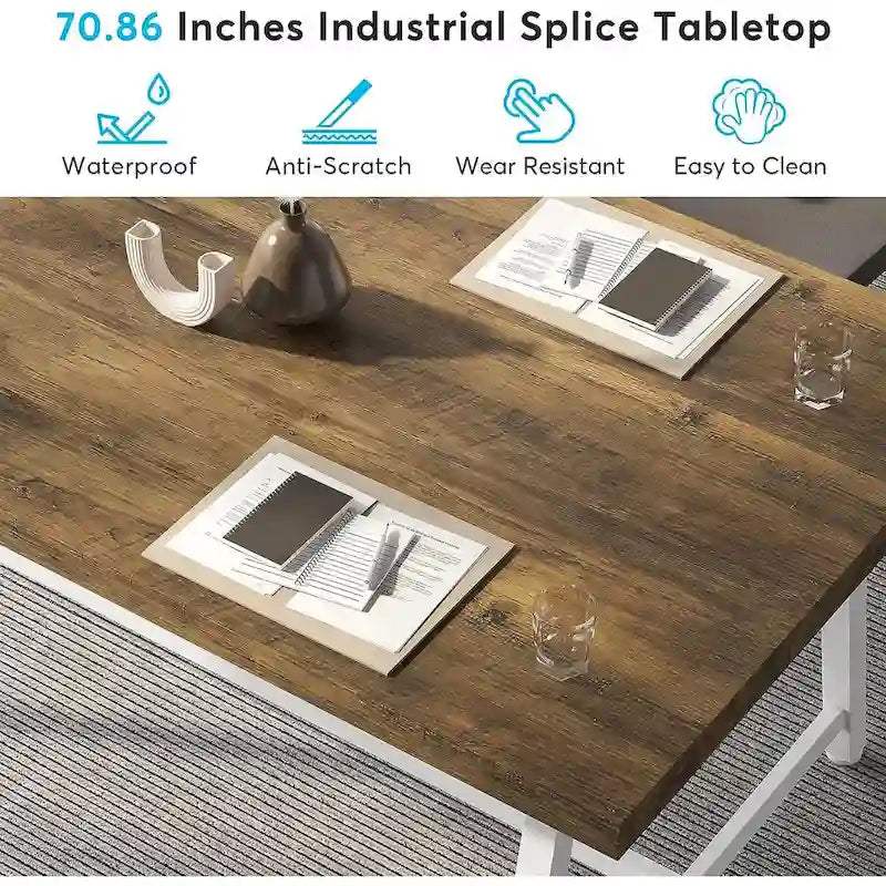 Mesa de conferencias rectangular de 6FT