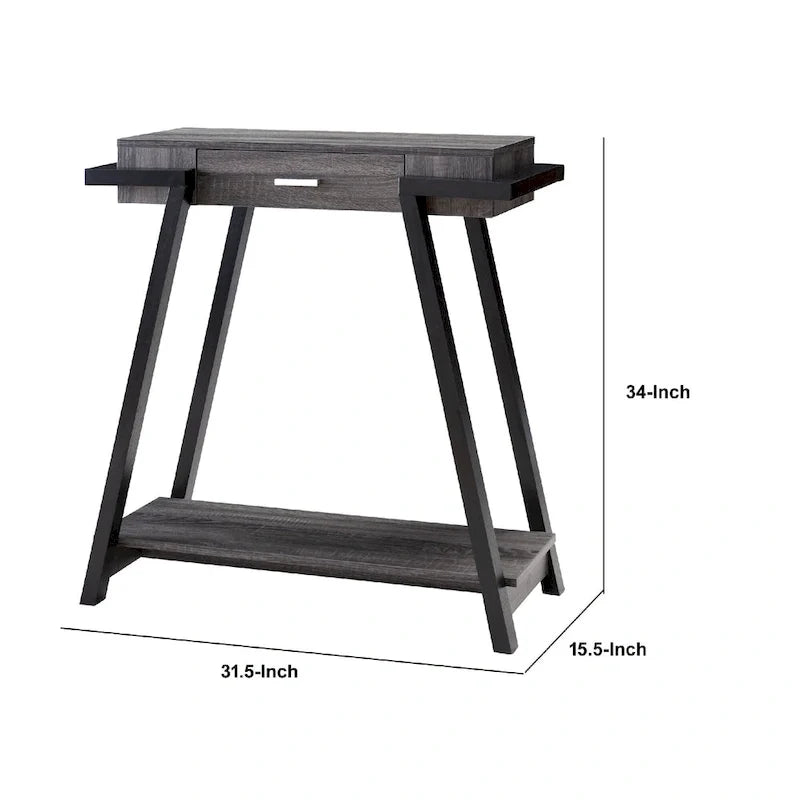 Console en bois