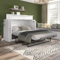 Cama armario con colchón para habitación de invitados
