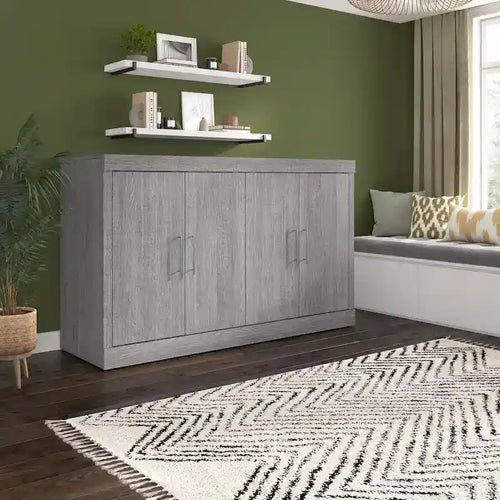 Schrankbett mit Matratze für das Gästezimmer