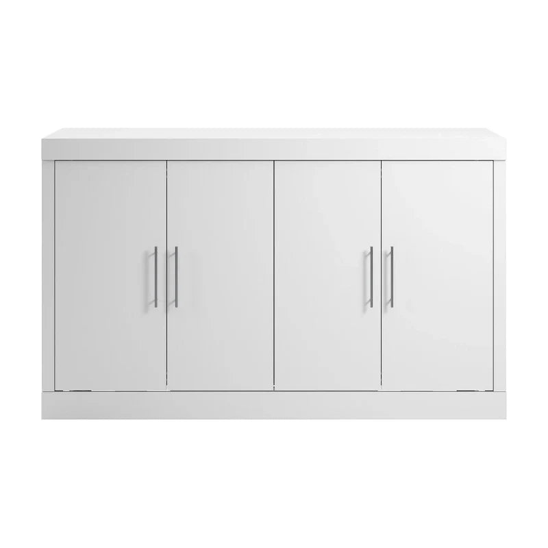 Cama armario con colchón para habitación de invitados