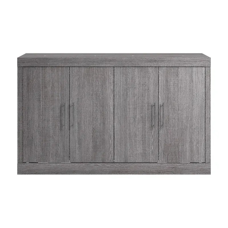Cama armario con colchón para habitación de invitados
