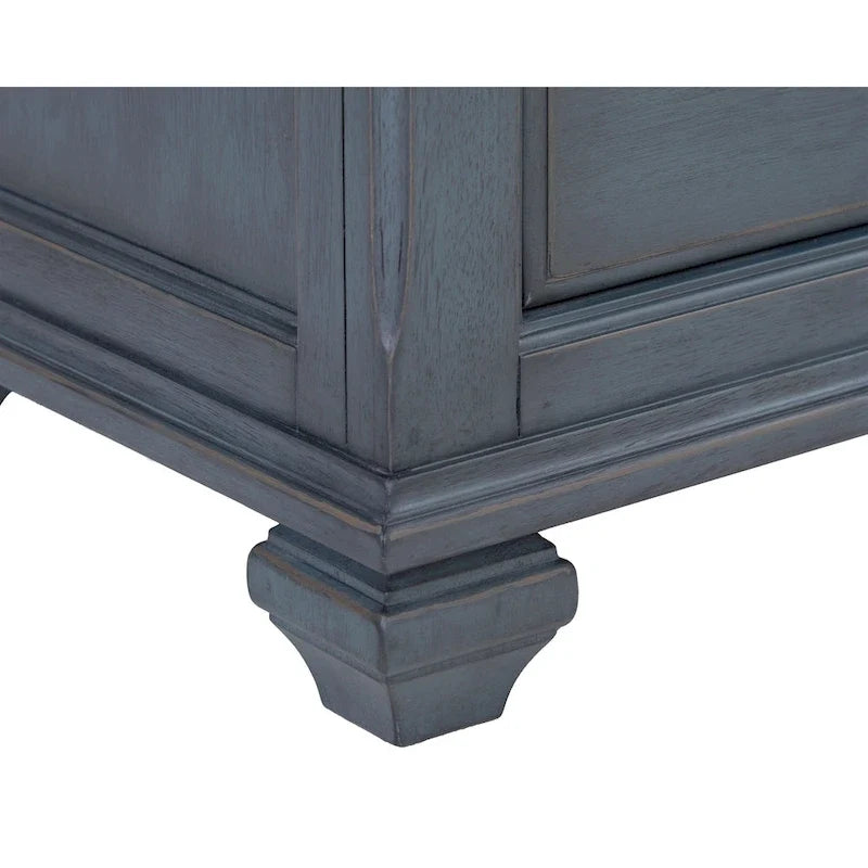 Dresse Corduroy Blue Finish