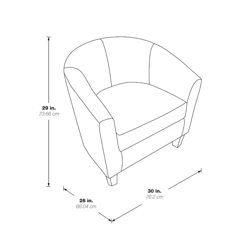 Sillón envolvente de mediados de siglo